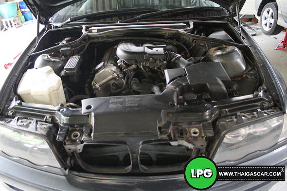 bmw e46 ติดแก๊ส