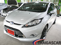 ford fiesta ติดแก๊ส