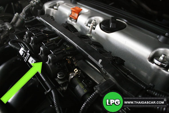new accord g8 รางหัวฉีดแก๊ส lpg
