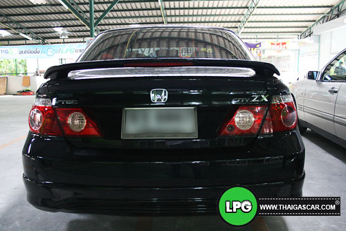 city zx ติดแก๊ส