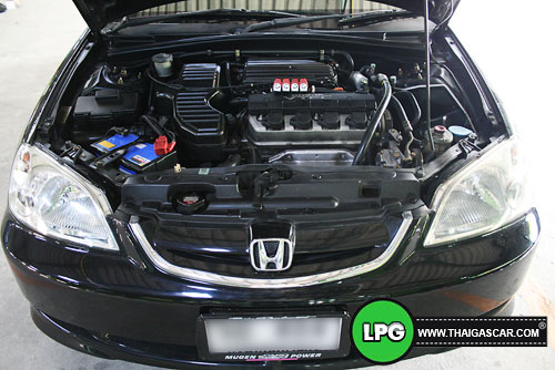 civic dimension ติดแก๊ส