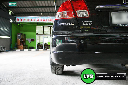 civic dimension ติดแก๊ส