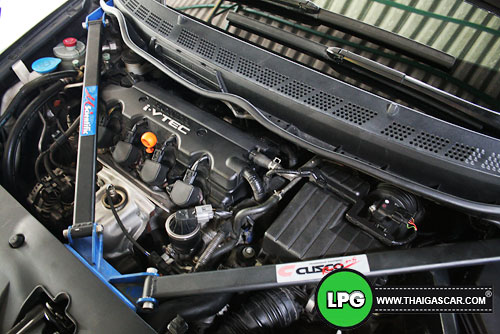 civic fd ติดแก๊ส