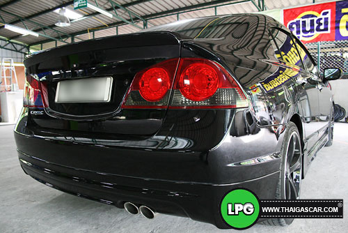 civic fd ติดแก๊ส
