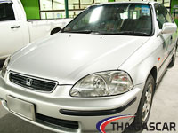 civic ตาโต ติดแก๊ส