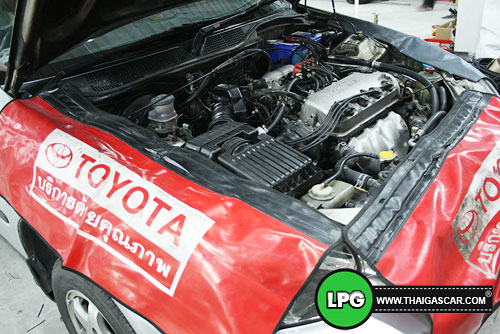 civic ตาโต ติดแก๊ส