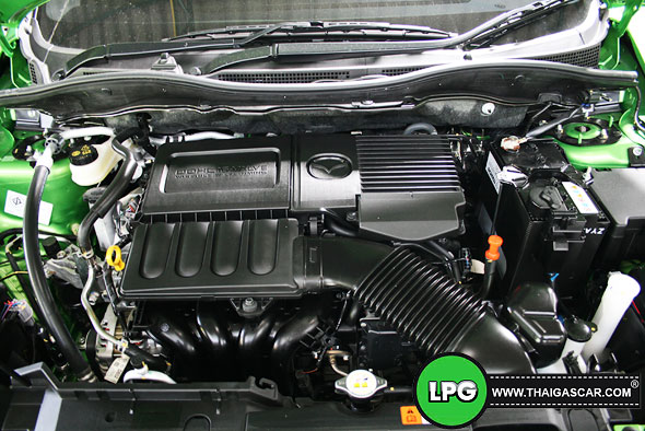 mazda 2 ติดแก๊ส