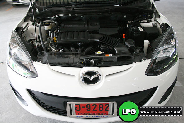 mazda 2 ติดแก๊ส