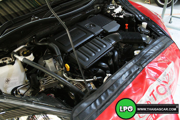 mazda 2 ติดแก๊ส