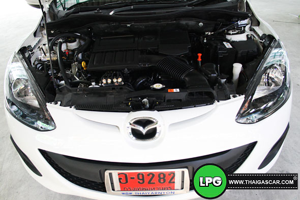 mazda 2 ติดแก๊ส