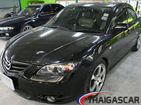 mazda 3 ซีดาน ติดแก๊ส