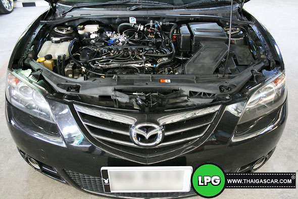 mazda 3 2.0 ติดแก๊ส