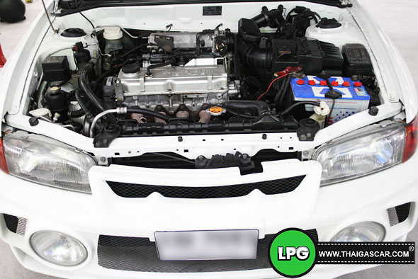lancer ท้ายเบนซ์ ติดแก๊ส
