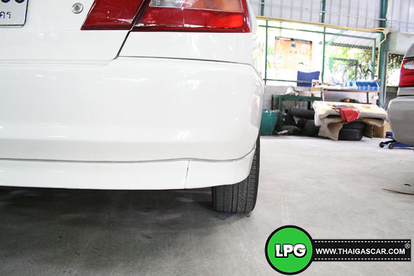 lancer ท้ายเบนซ์ ติดแก๊ส