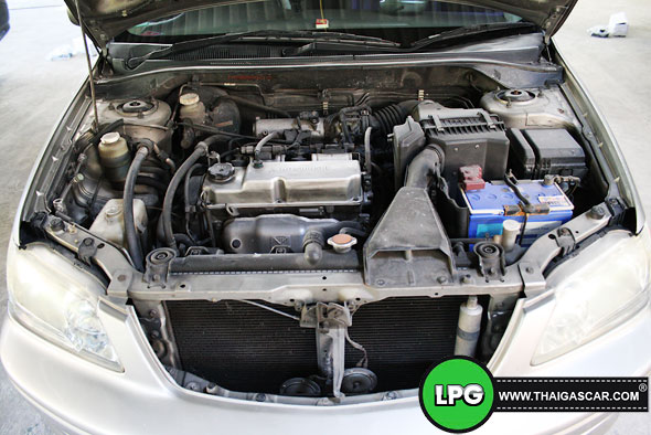 lancer cedia ติดแก๊ส