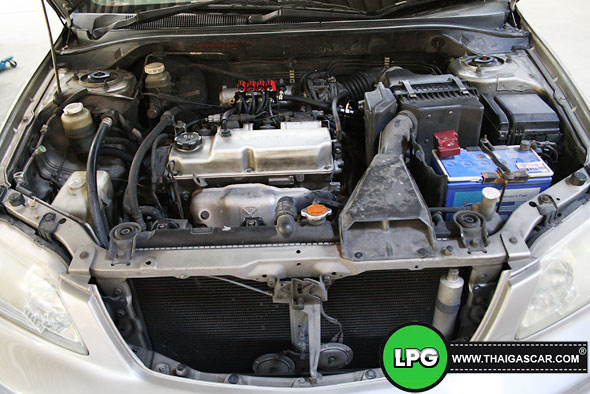 lancer cedia ติดแก๊ส
