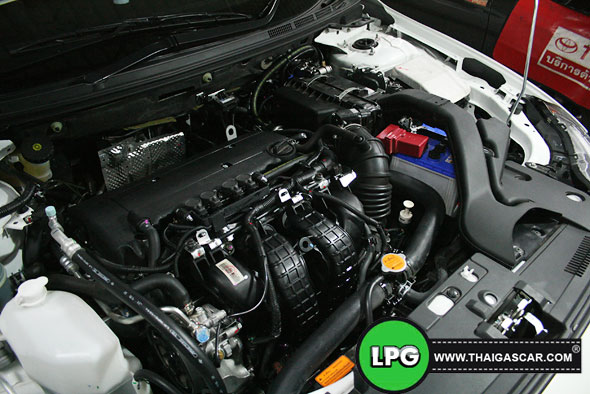 mitsubishi laner ex ห้องเครื่องเมื่อใส่รางหัวฉีดแก๊ส 3