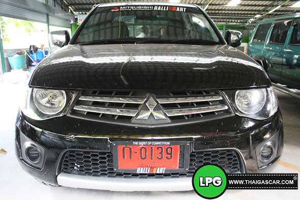 triton cab เบนซิน ติดแก๊ส