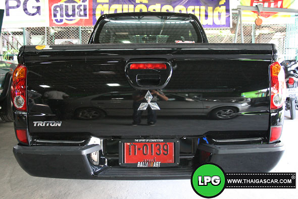 triton cab เบนซิน ติดแก๊ส