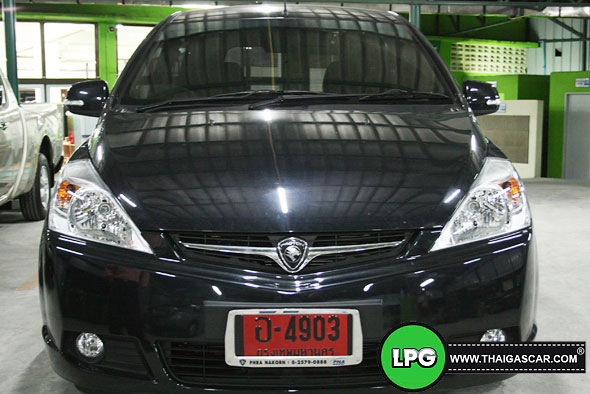 proton exora ติดแก๊ส