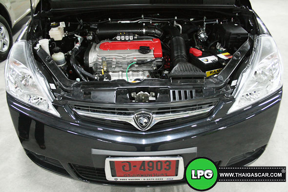 proton exora ติดแก๊ส