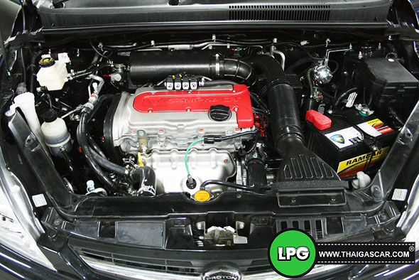 proton exora ติดแก๊ส