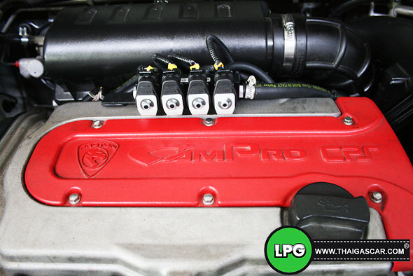 proton exora ติดแก๊ส