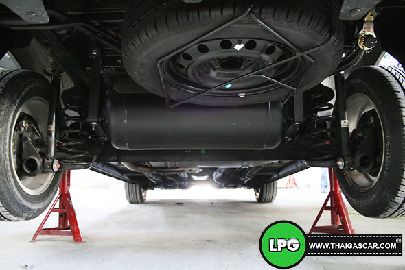 proton exora ติดแก๊ส