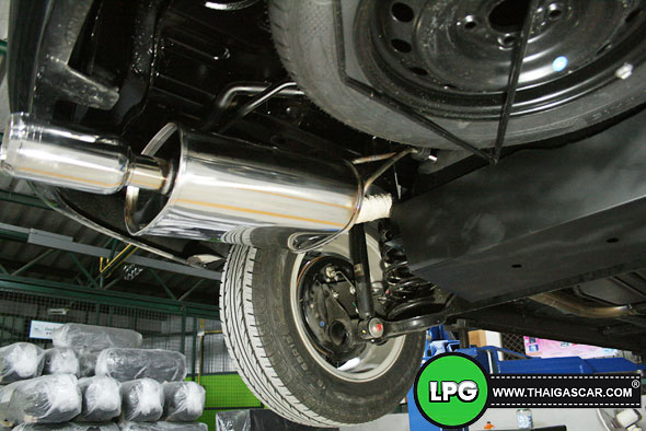 proton exora ติดแก๊ส