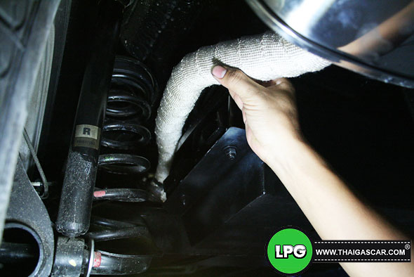 proton exora ติดแก๊ส