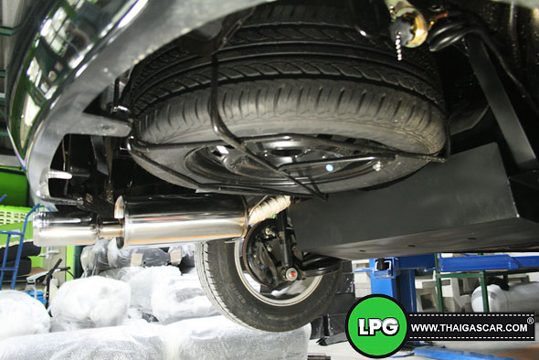proton exora ติดแก๊ส