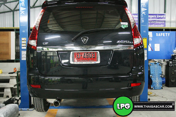 proton exora ติดแก๊ส