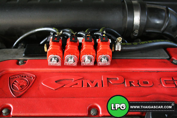 proton gen2 เครื่องยนต์ campro หลังติดตั้งหัวฉีด