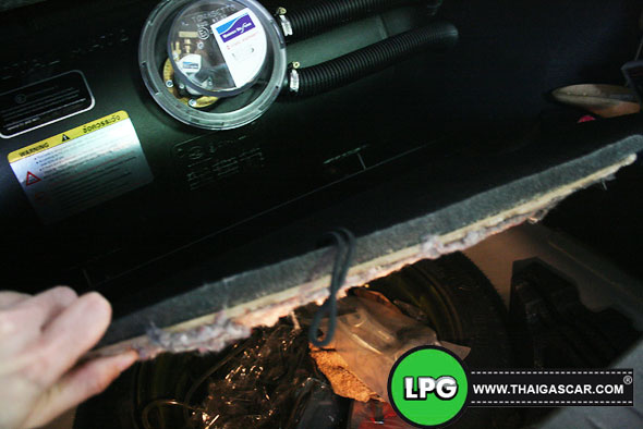 proton gen2 หลังติดแก๊สยังสามารถ เอายางอะไหลออกได้