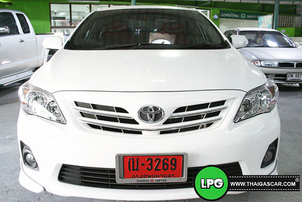 toyota altis dualvvti 1.6 ด้านหน้า