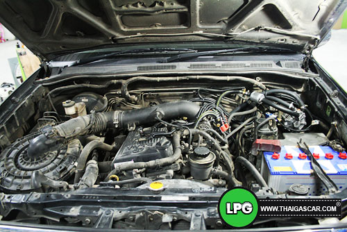 fortuner ติดแก๊ส
