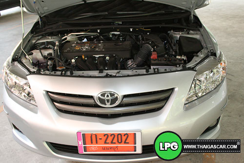 new altis ติดแก๊ส