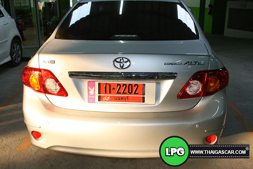 new altis ติดแก๊ส