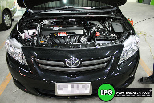new altis ติดแก๊ส