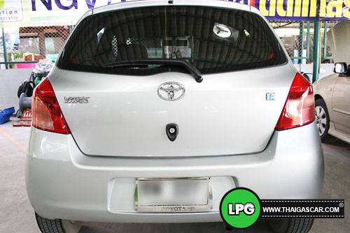 yaris ติดแก๊ส