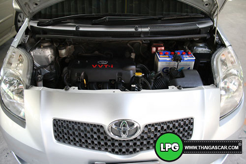yaris ติดแก๊ส