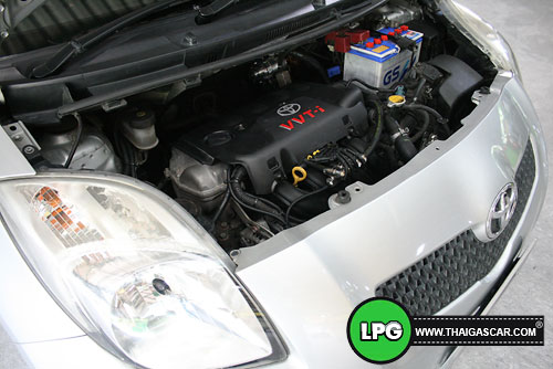 yaris ติดแก๊ส