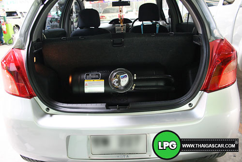 yaris ติดแก๊ส
